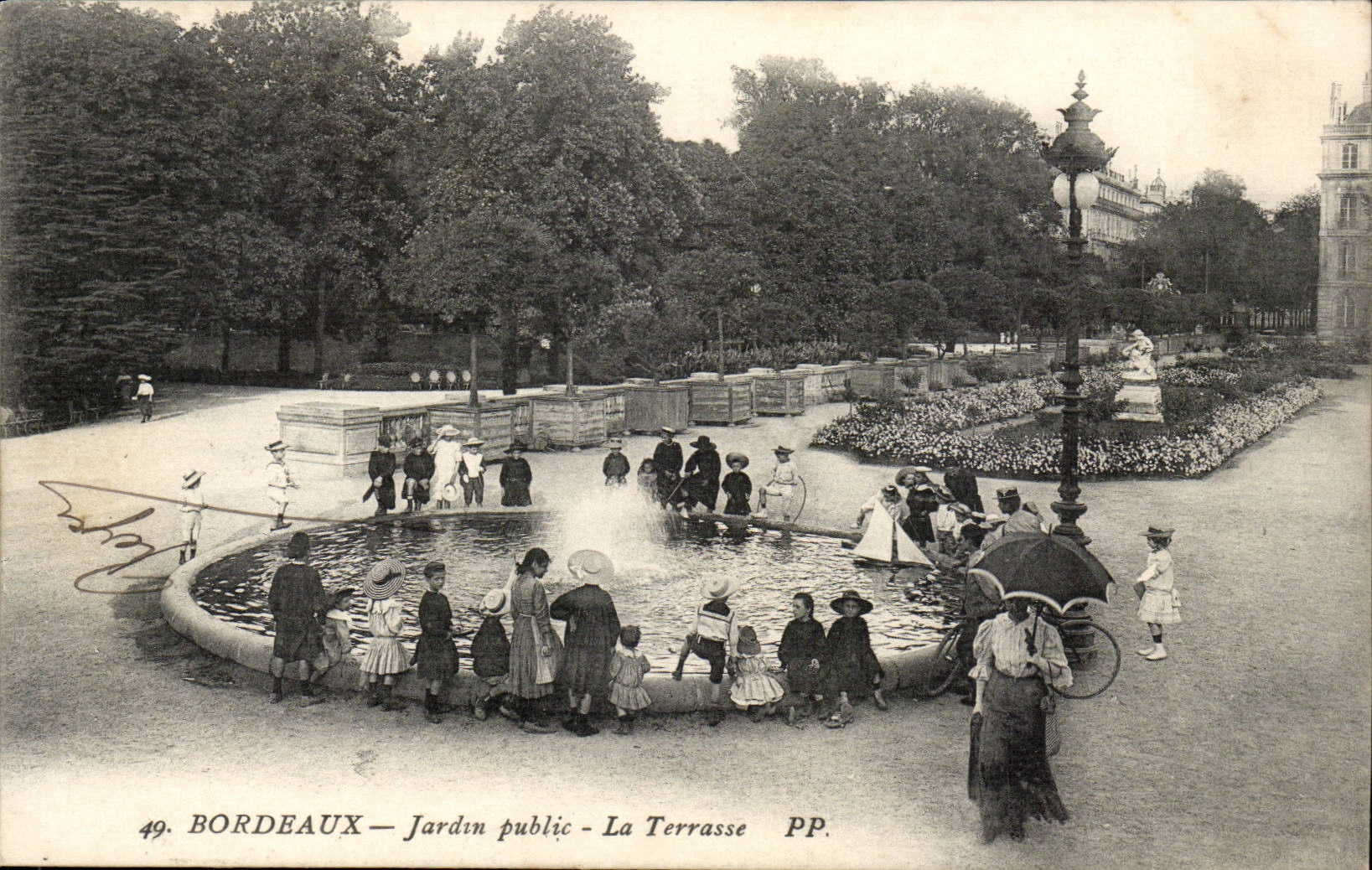 Bordeaux — Jardin public - La Terrasse — PP. n°49
