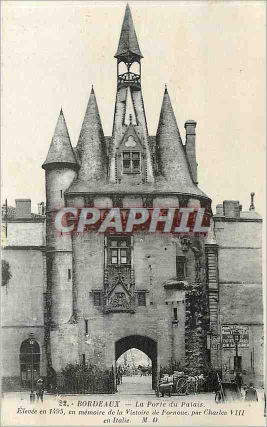 CPA Bordeaux La Porte du Palais 