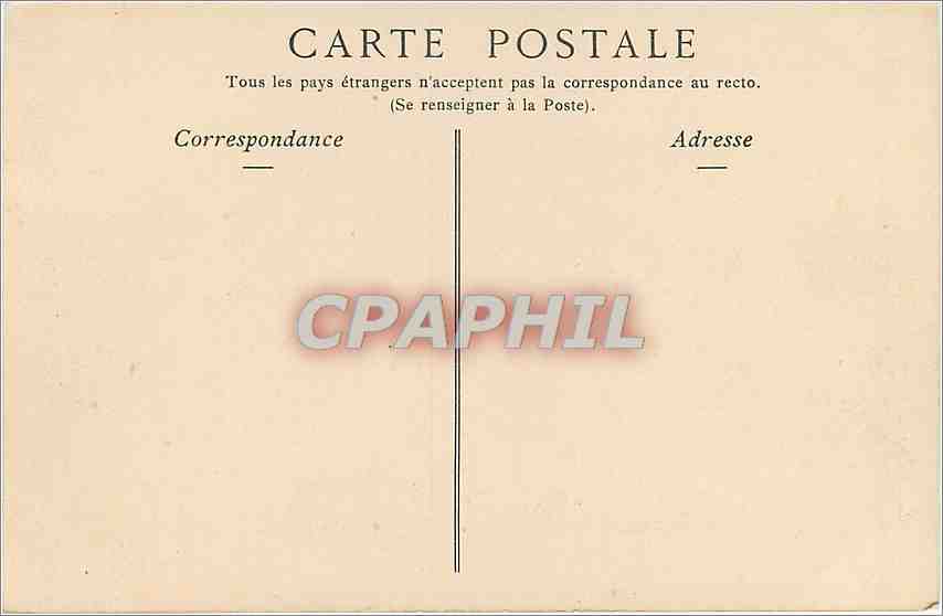 CPA Bordeaux Les Allees de Tourny et le Grand Theatre  — Verso