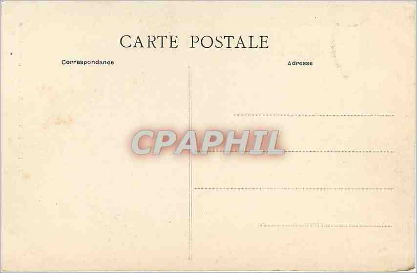 CPA Bordeaux La Grosse Cloche  — Verso