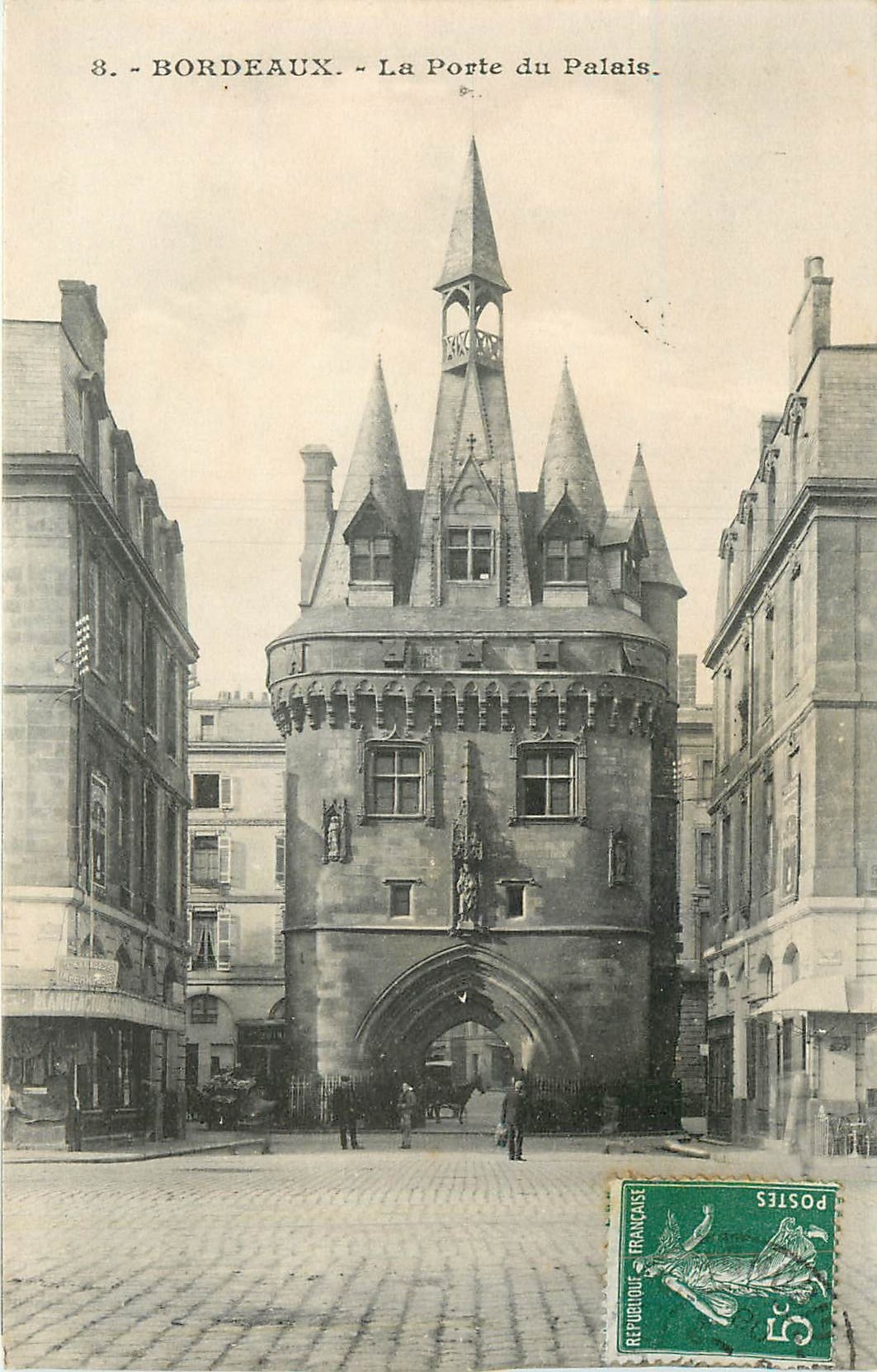 CPA Bordeaux La Porte du Palais 