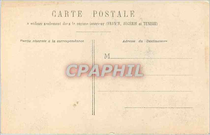 CPA Bordeaux Eglise Saint Andre  — Back