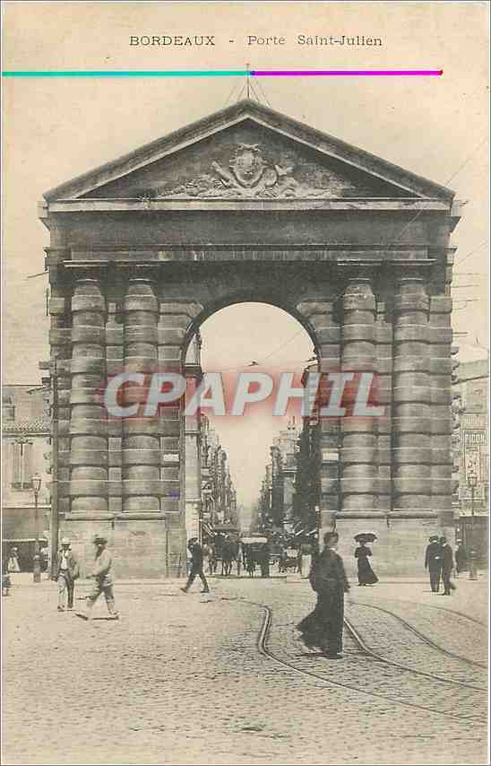 CPA Bordeaux Porte Saint Julien 