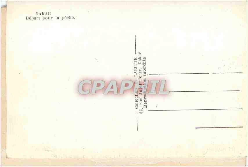 CPA Ibiza Baleares San Antonio Abad Paseo del Muelle  — Rückseite