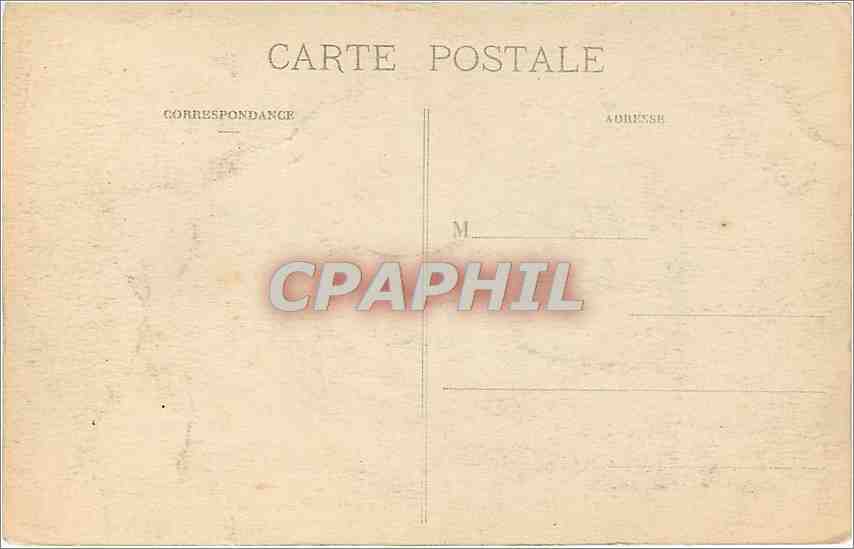 CPA Bordeaux Gare du Midi Hotel Terminus  — Verso