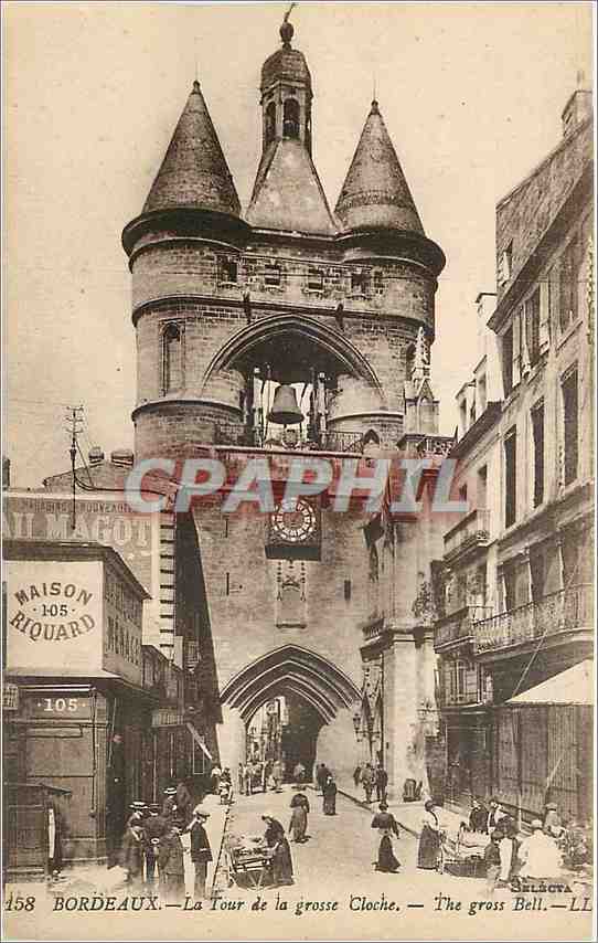 CPA Bordeaux La Tour de la grosse Cloche 