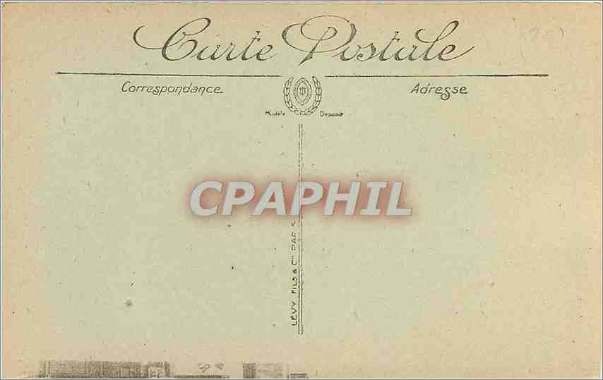 CPA Bordeaux La Tour de la grosse Cloche  — Rückseite