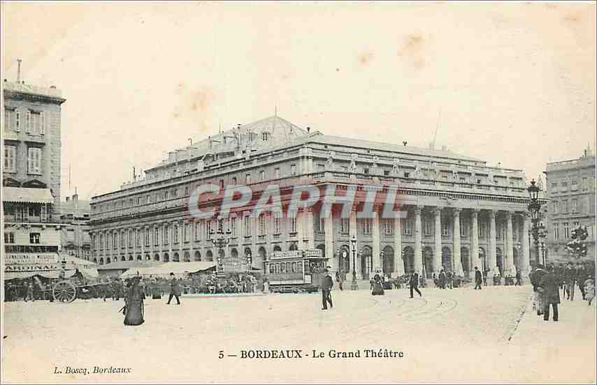 CPA Bordeaux Le Grand Theatre 
