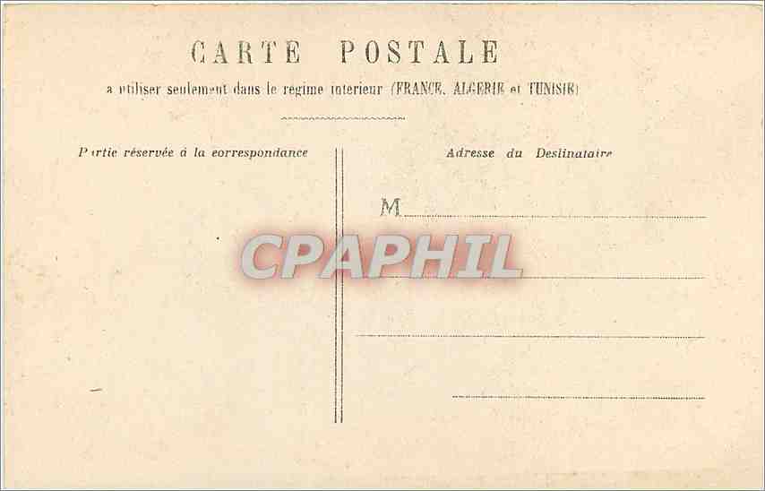 CPA Bordeaux Eglise Saint Serin  — Verso