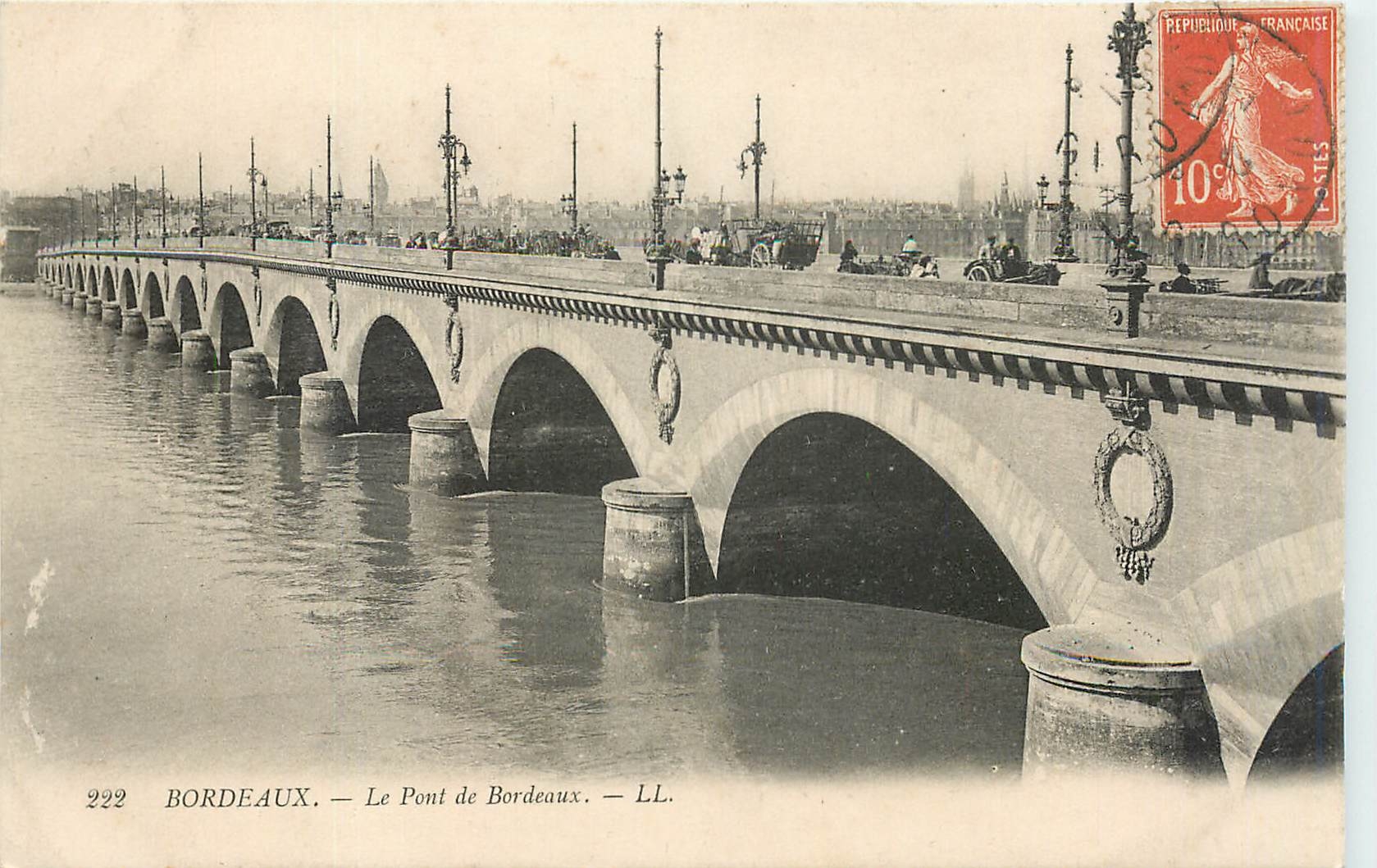 CPA Bordeaux Le Pont de Bordeaux 