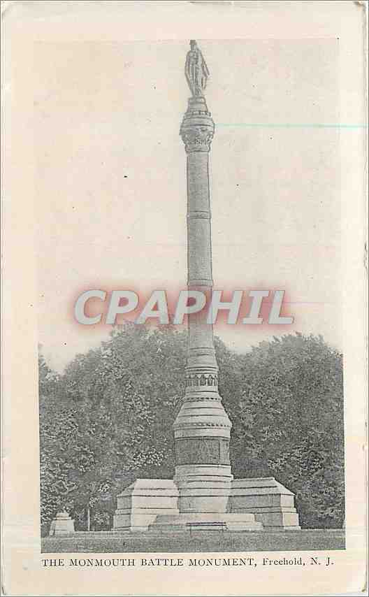 CPA The Monmouth Battle Monument Freehold 