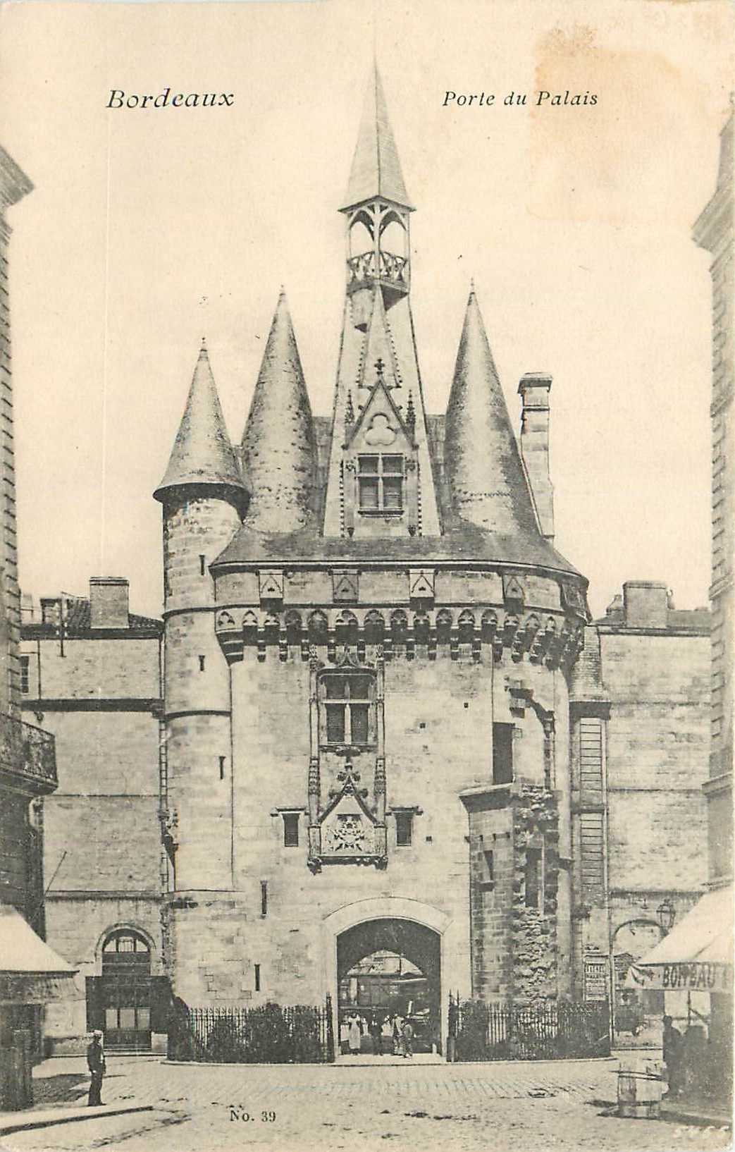 CPA Bordeaux Porte du Palais 