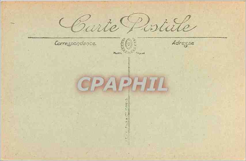 CPA Bordeaux Les Allees de Tourny  — Verso