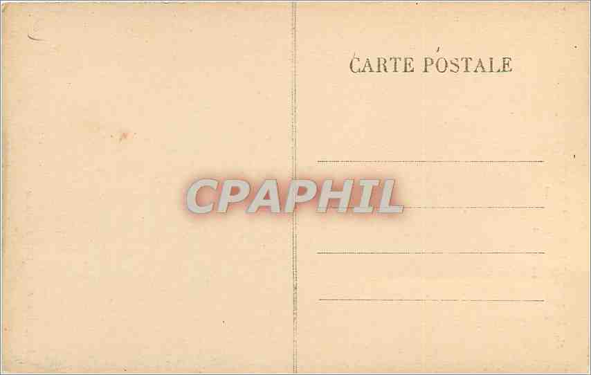 CPA Bourbon l'Archambault Interieur du Chateau La Salle  — Rückseite