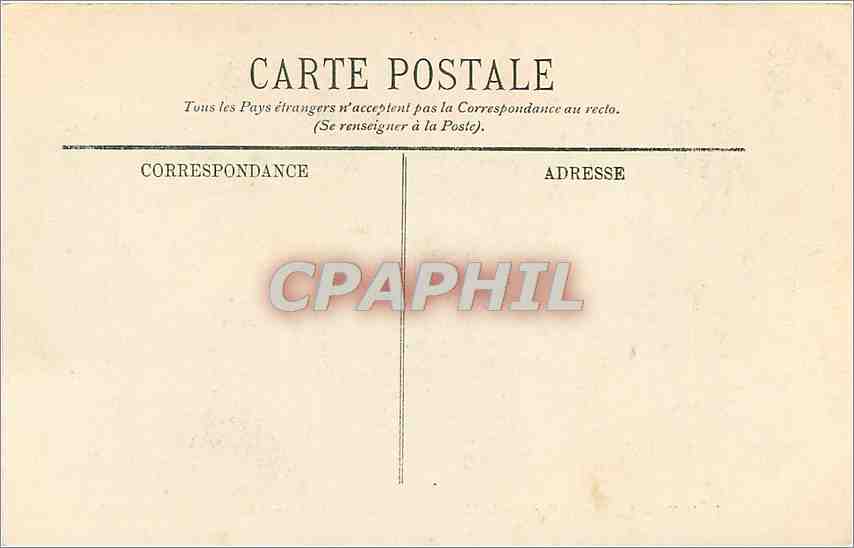 CPA Vichy L'Allier et Vue vers la Montagne du Puy de Dome  — Rückseite