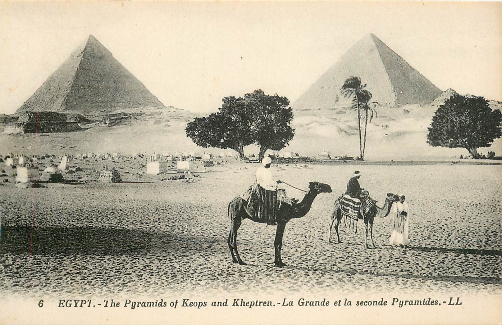 Les Pyramides de Khéops et de Khéphren — LL