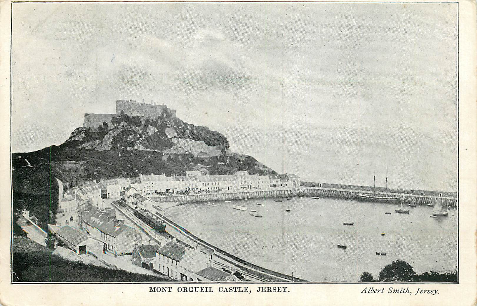 CPA Mont Orgueil Castle Jerset 