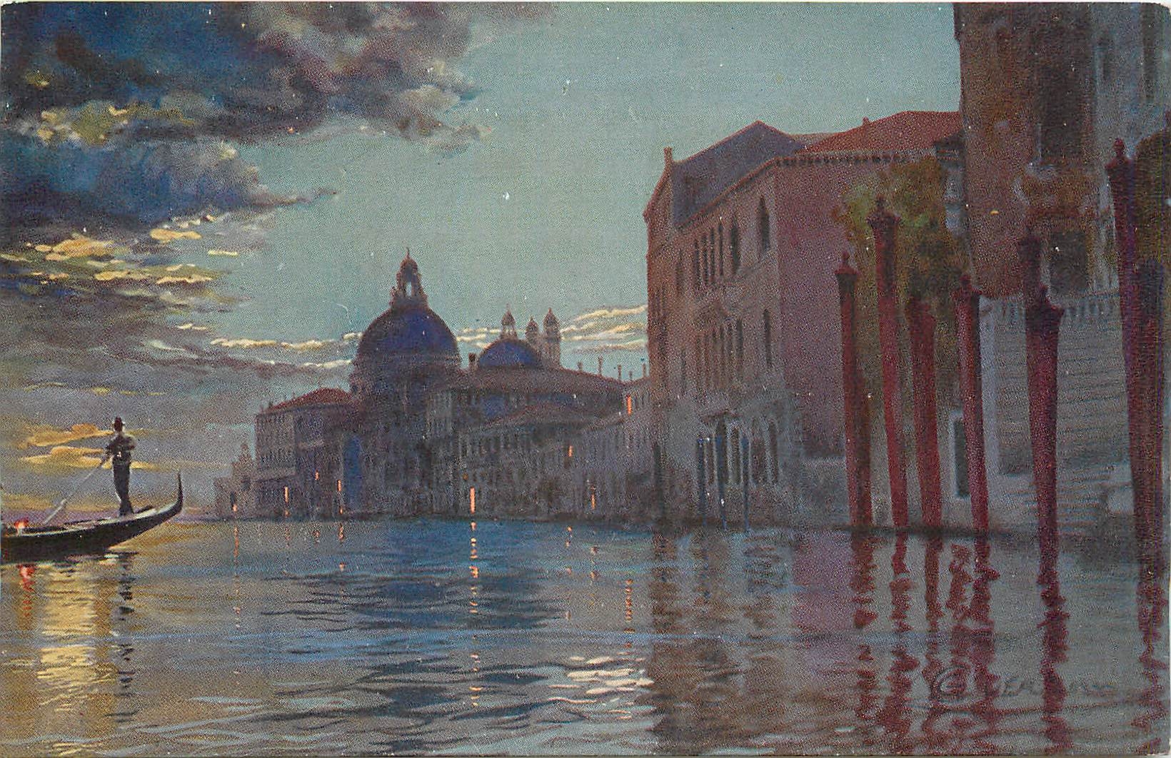 CPA Venezia Canal Grande e Chiesa della Salute 