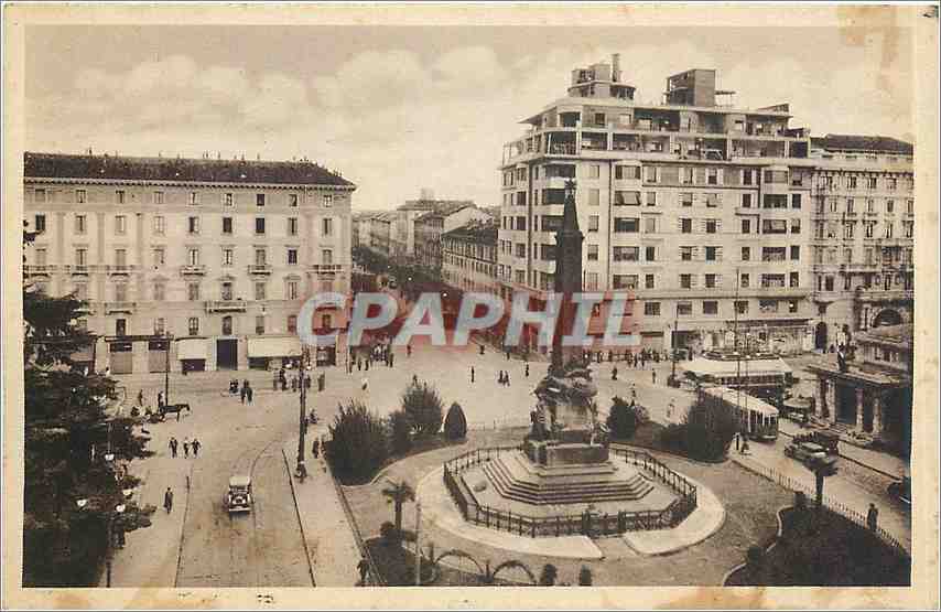 CPA Milano Place des Cinq Journees et Cours XXII Mars 