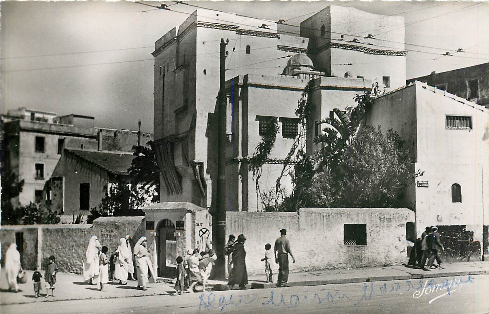 CPA Alger Maison Mauresque du Boulevard de la Victoire 