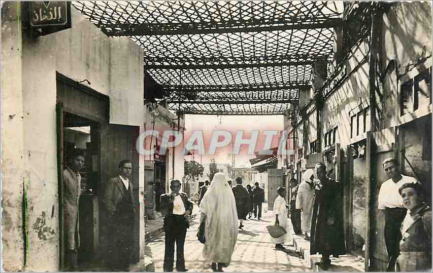 CPA Oujda Les Souks 