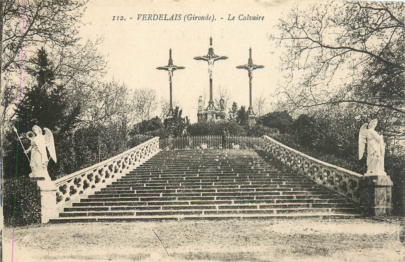 CPA Verdelais Gironde Le Calvaire 