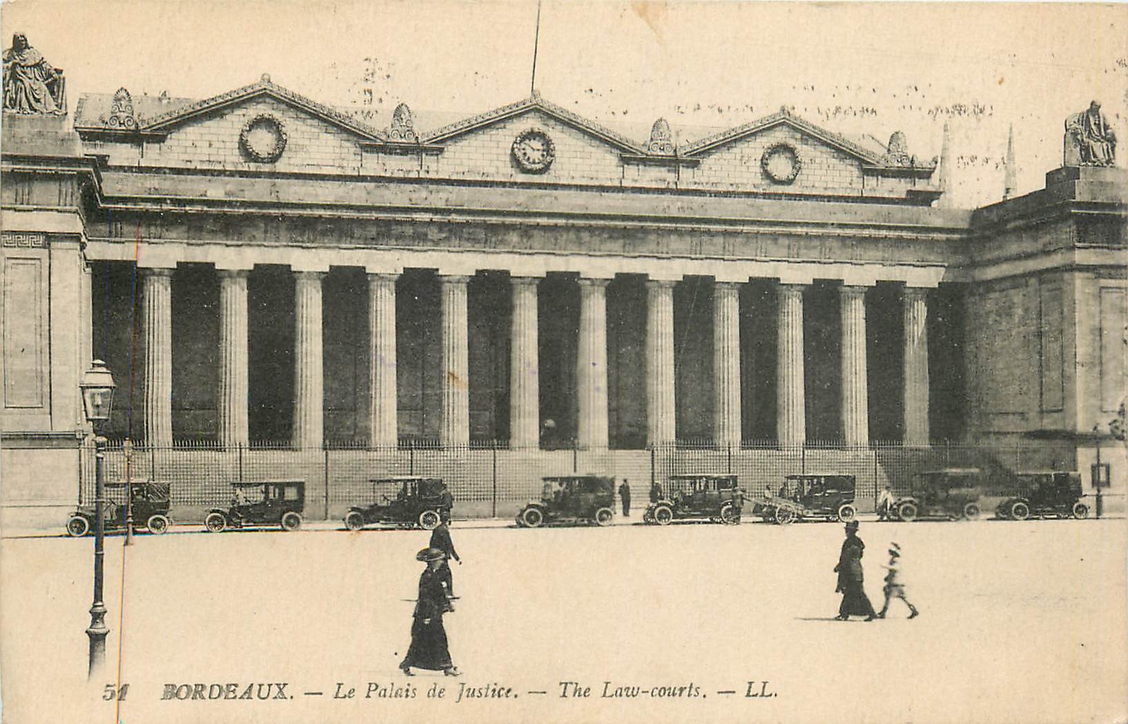 CPA Bordeaux Le Palais de Justice 