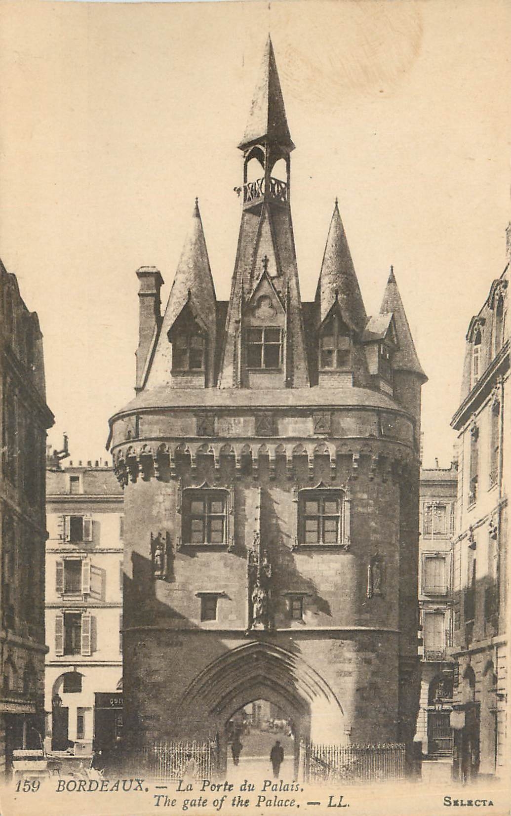 CPA Bordeaux La Porte du Palais 