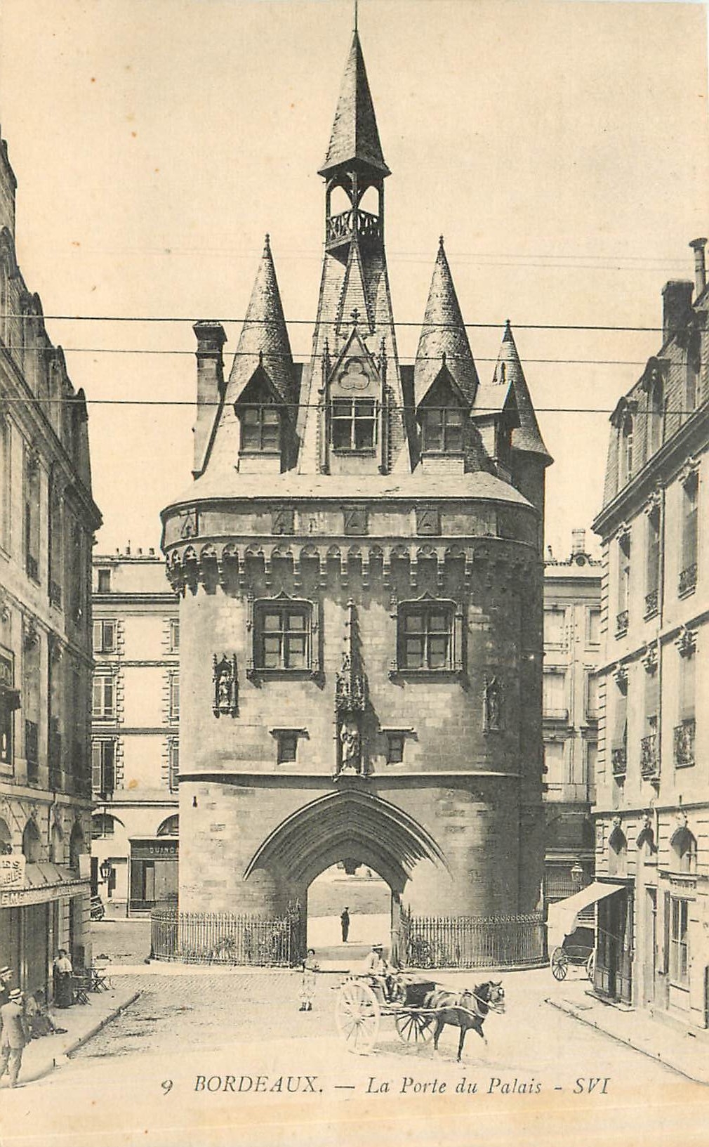 CPA Bordeaux La Porte du Palais 