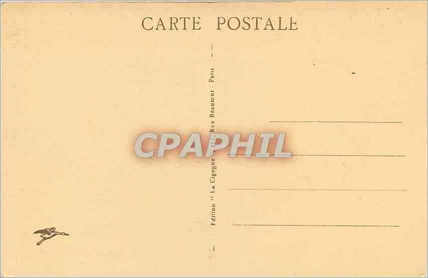 CPA Cahors Vue generale Cote Ouest  — Rückseite