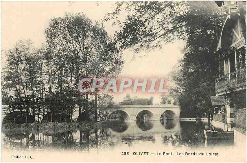 CPA Olivet Le Pont Les Bords du Loiret 