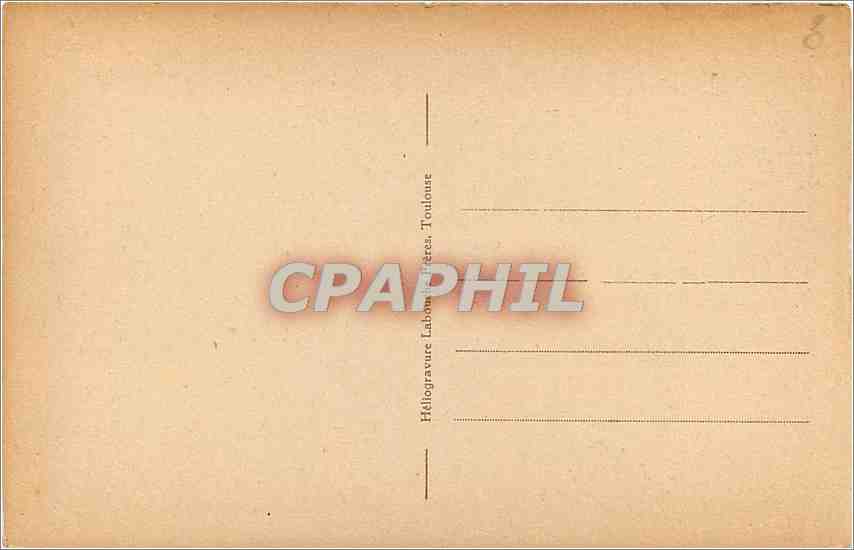 CPA Pau Vue Generale sur le Gave  — Rückseite