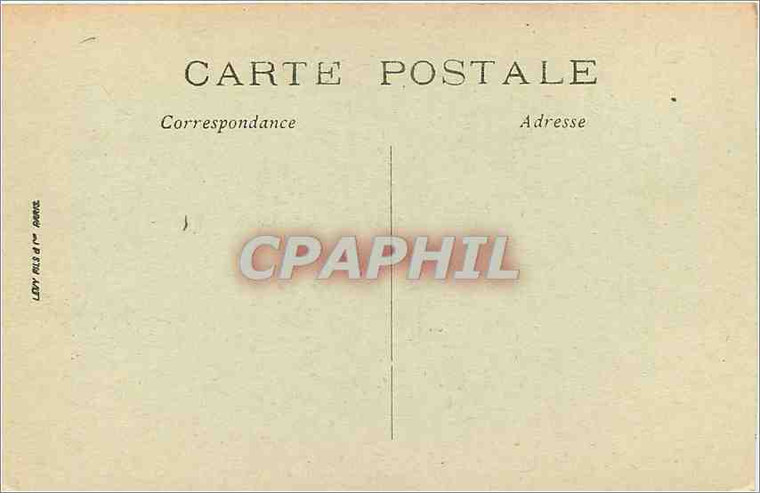 CPA Biarritz Le Port Vieux et le Rocher de la Vierge  — Verso