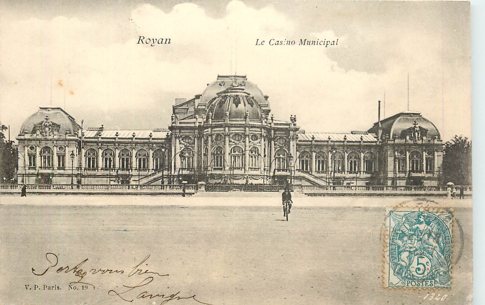 CPA Royan Le Casino Municipal 