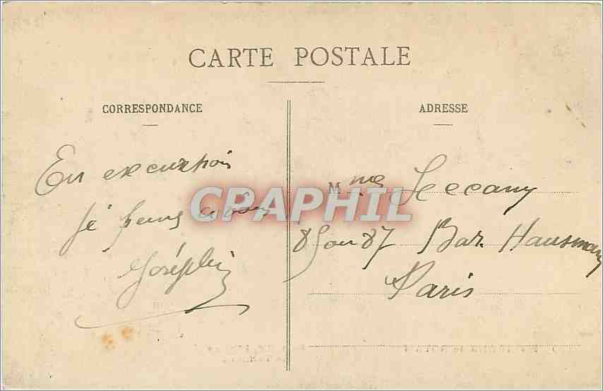 CPA Environs de Royan Portail de l'Eglise de Talmont  — Rückseite