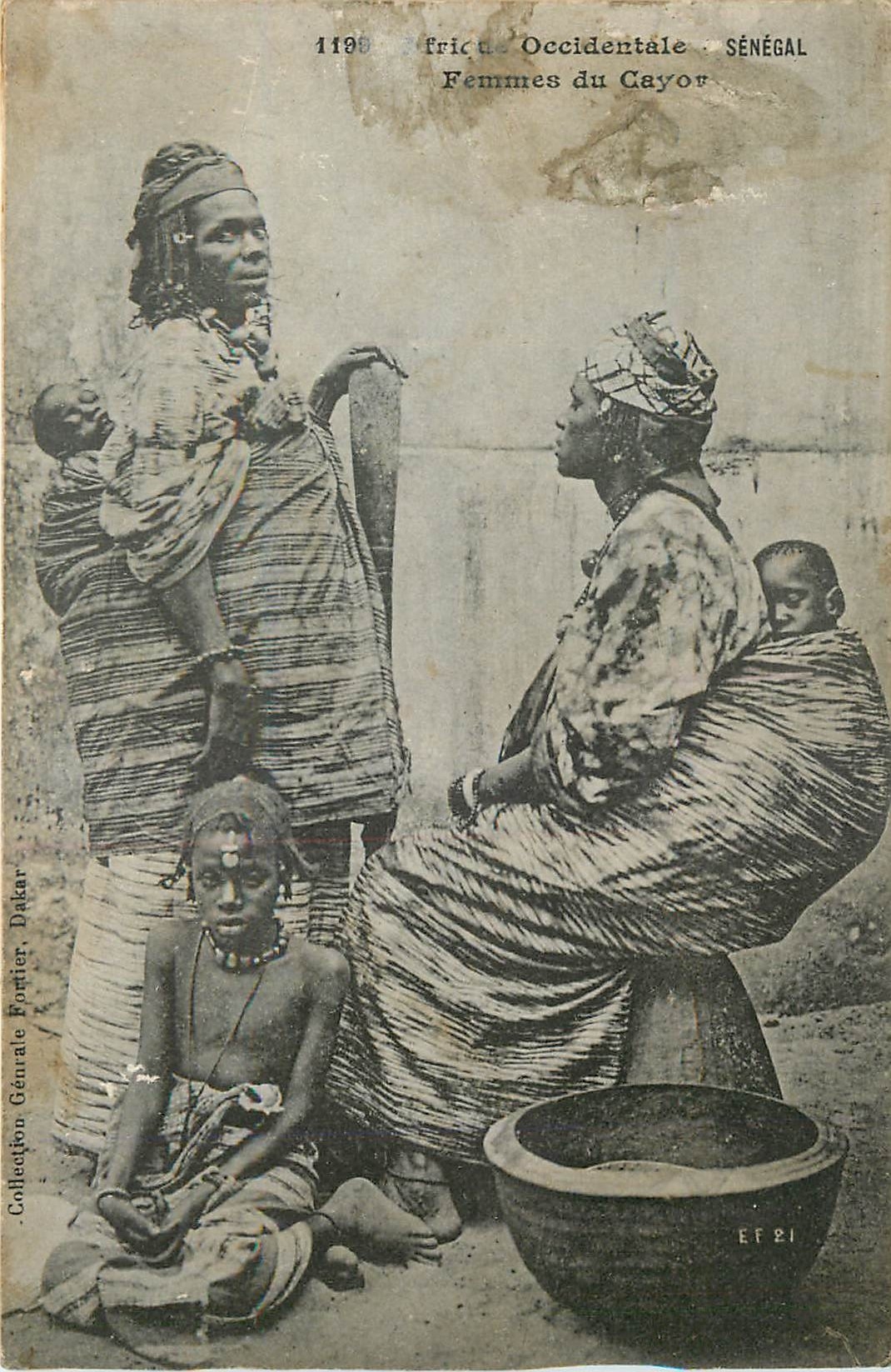 CPA Afrique Occidentale Senegal Femmes du Cayor 