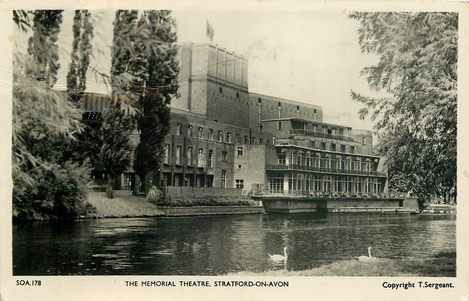 CPA The Memorial Theatre Stratford on Avon 