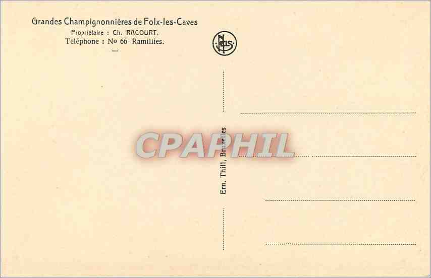 CPA Repaire du Fameux Voleur Pierre Qui Fut  — Rückseite
