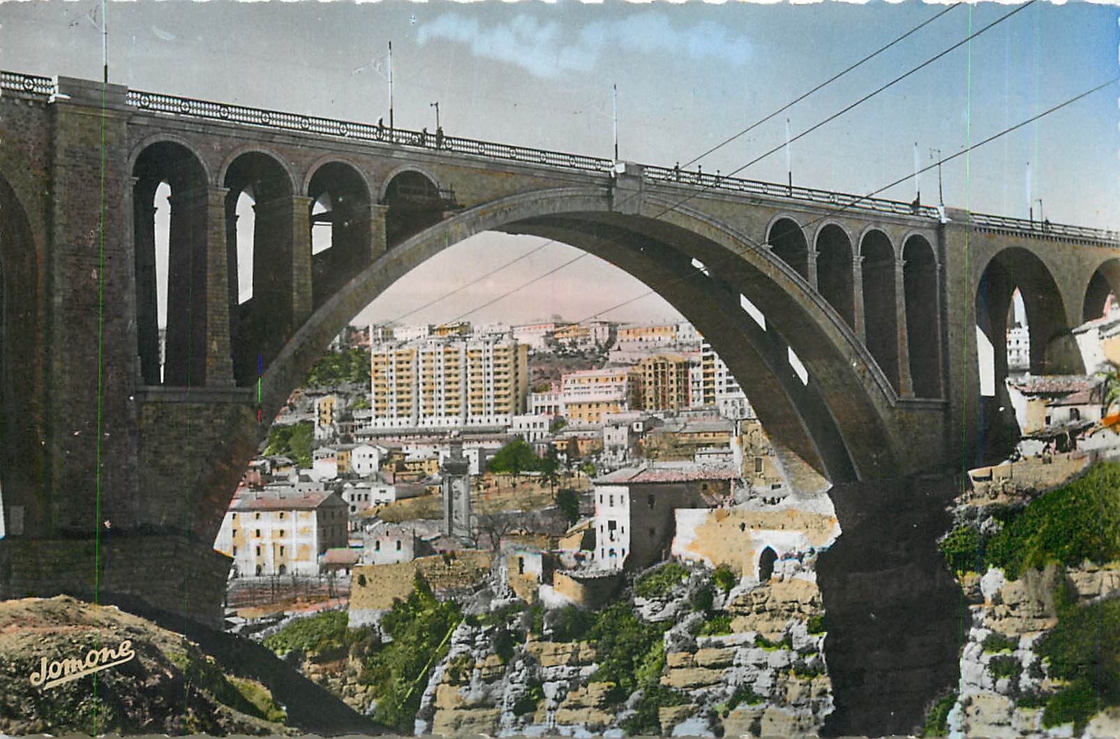 CPA Constantine Le Pont Sidi Rached 