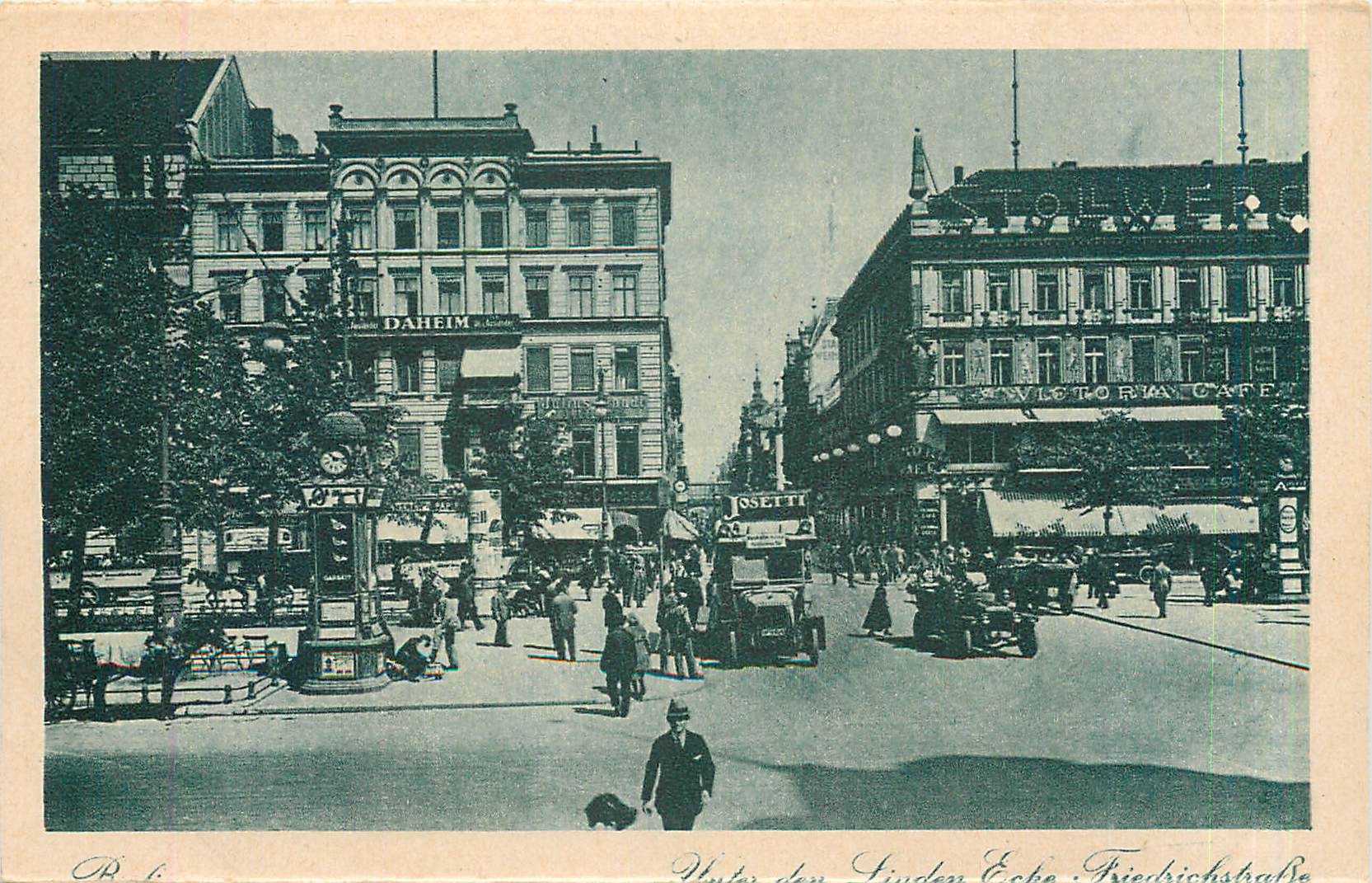CPA Berlin Unter den Linden Friedrichsstrasse 