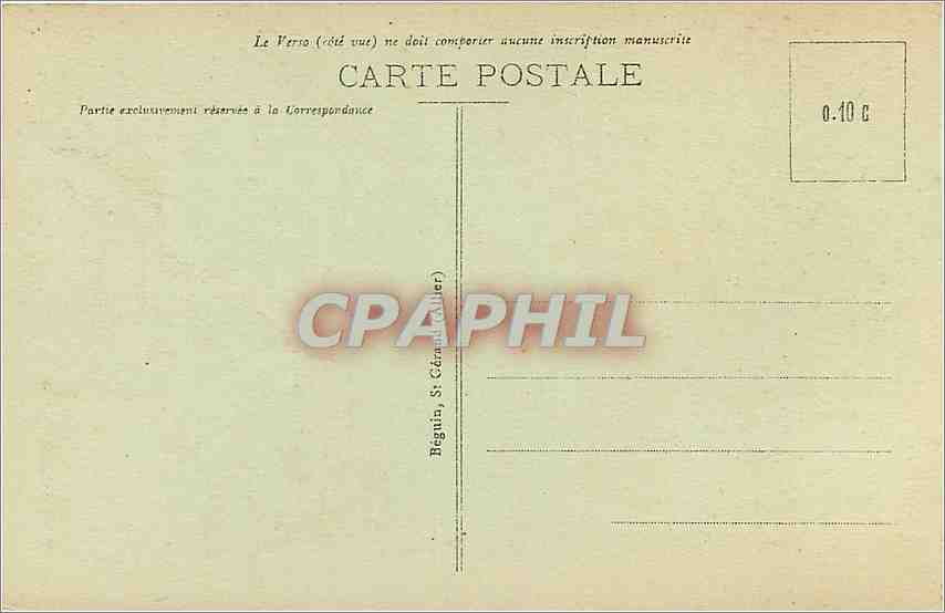 CPA Moulins Chapelle du Lycee Banville Tombeau des Ducs de Montmorency  — Verso
