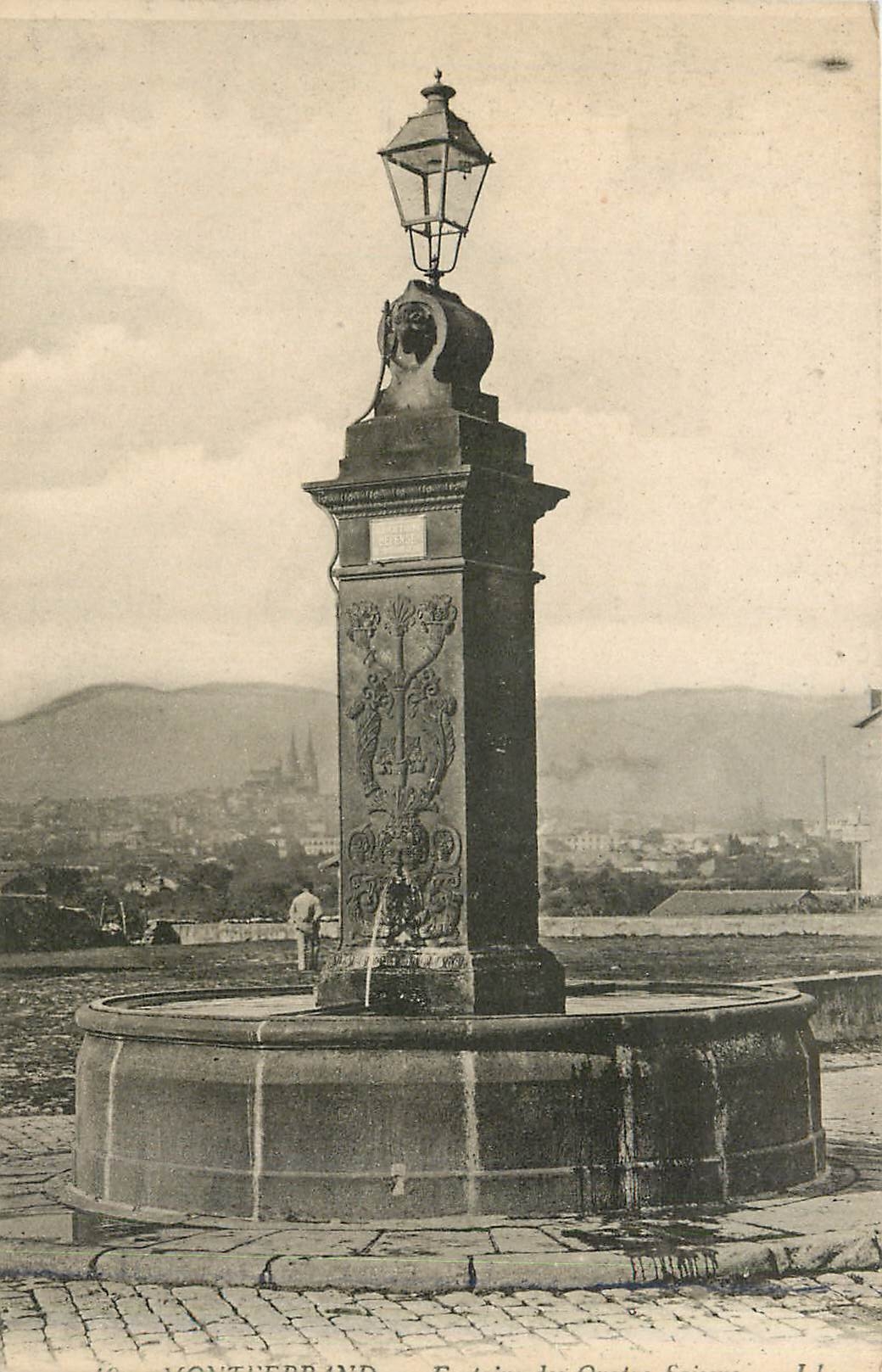 CPA Montferrand Fontaine des Quatre Saisons
