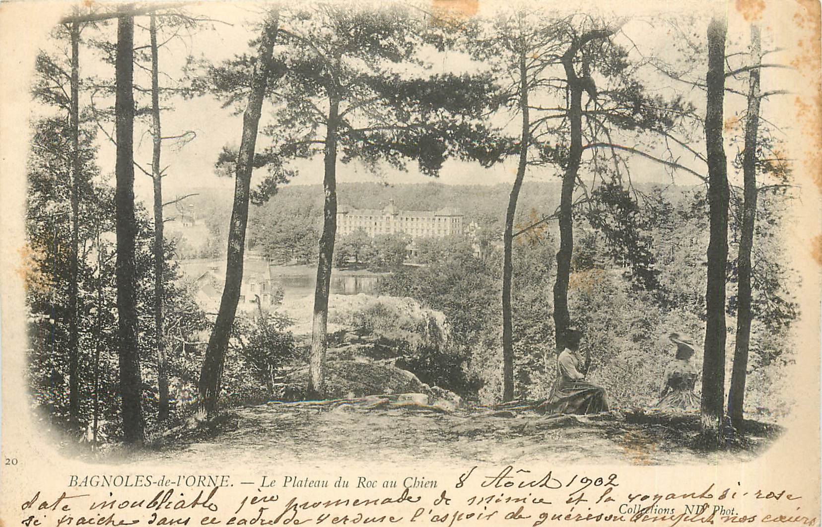 Bagnolles-de-l'Orne — Le Plateau du Roc au Chien — Collections N.D. Phot.