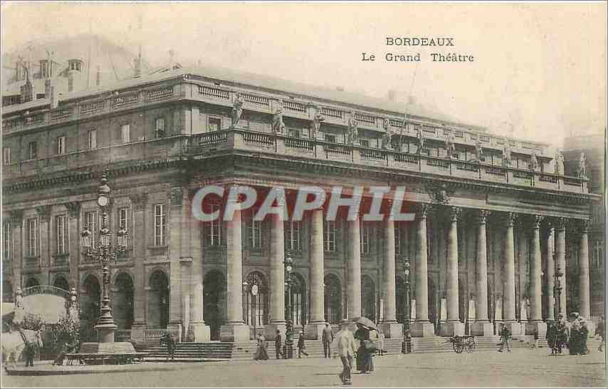 CPA Bordeaux Le Grand Theatre 