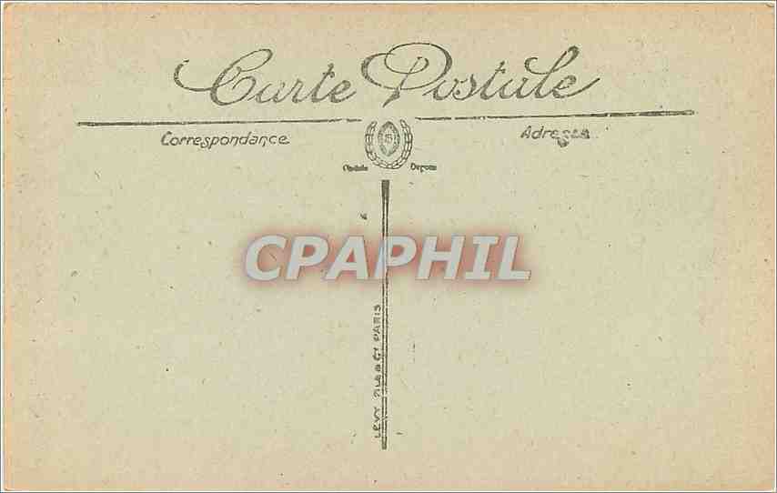 CPA Bordeaux La Tour Pey Berland  — Verso