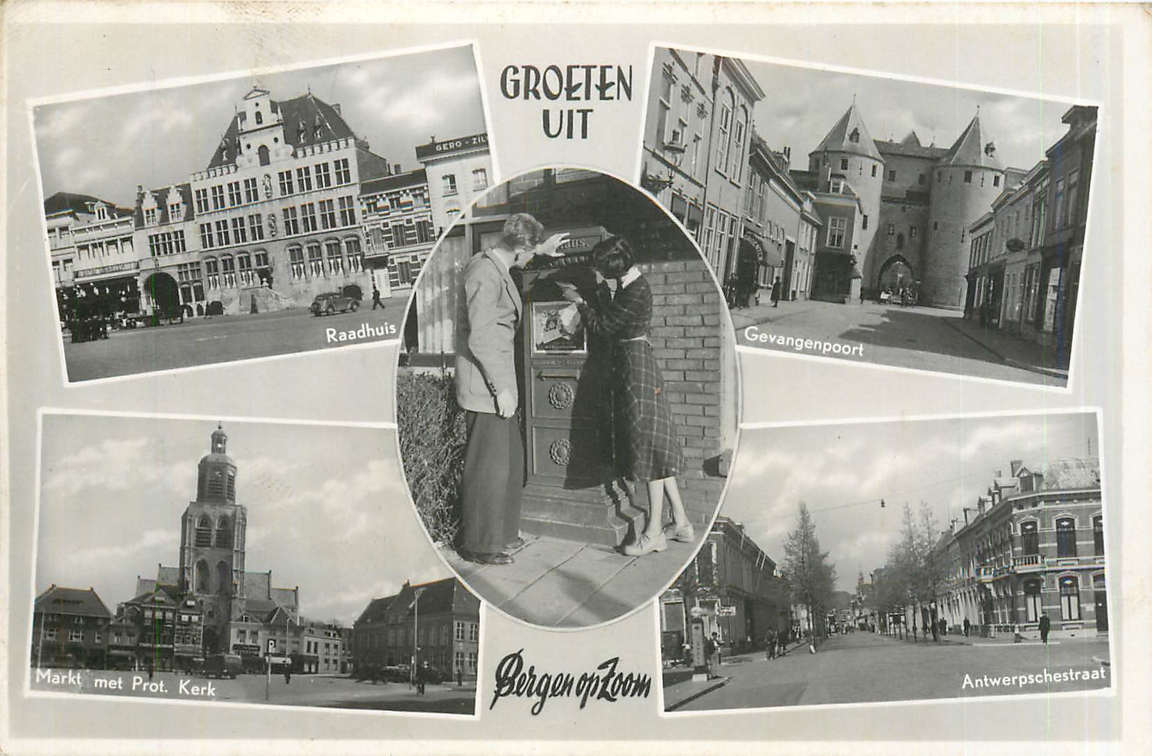 CPA Groeten uit Bergen on Zoom 