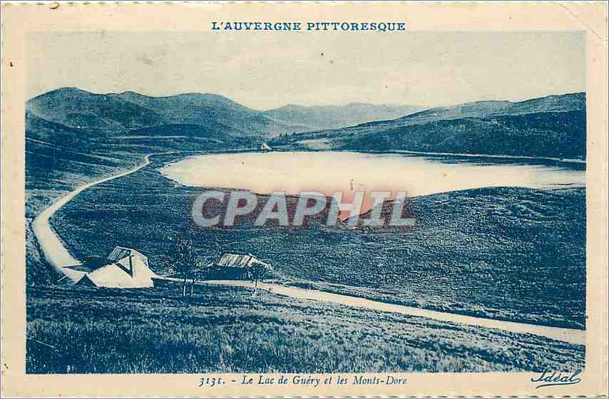 CPA Le Lac de Guery et les Mont Dore 