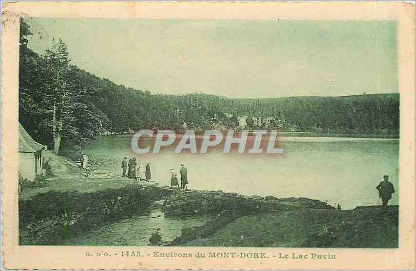 CPA Environs de Mont Dore Le Lac Pavin 
