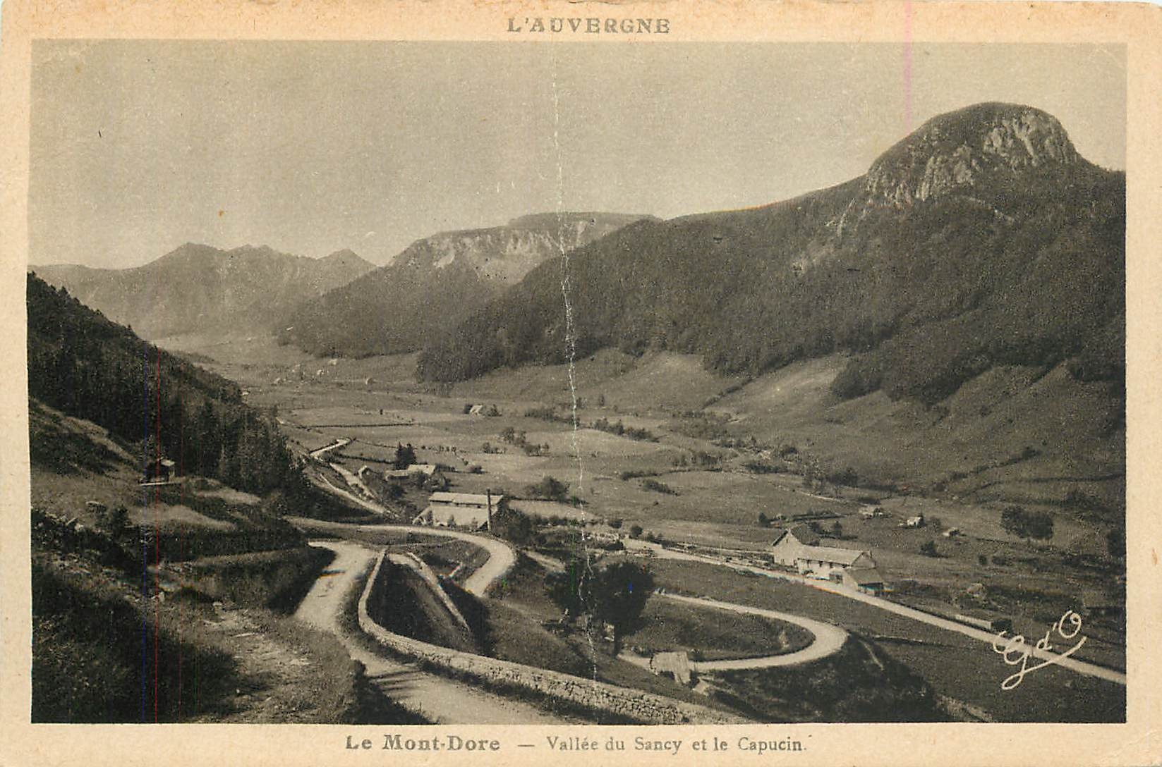 Le Mont-Dore — Vallée du Sancy et le Capucin — L'Auvergne