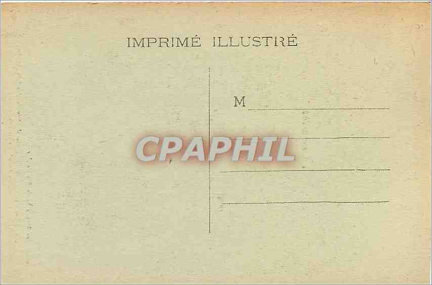 CPA Lourdes Funiculaire du Pic du Jer  — Verso